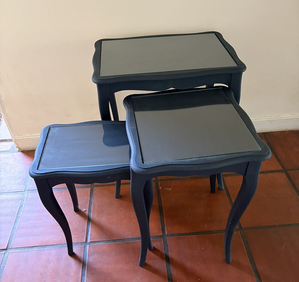Miniature : Set de 3 tables gigogne Gris Paris