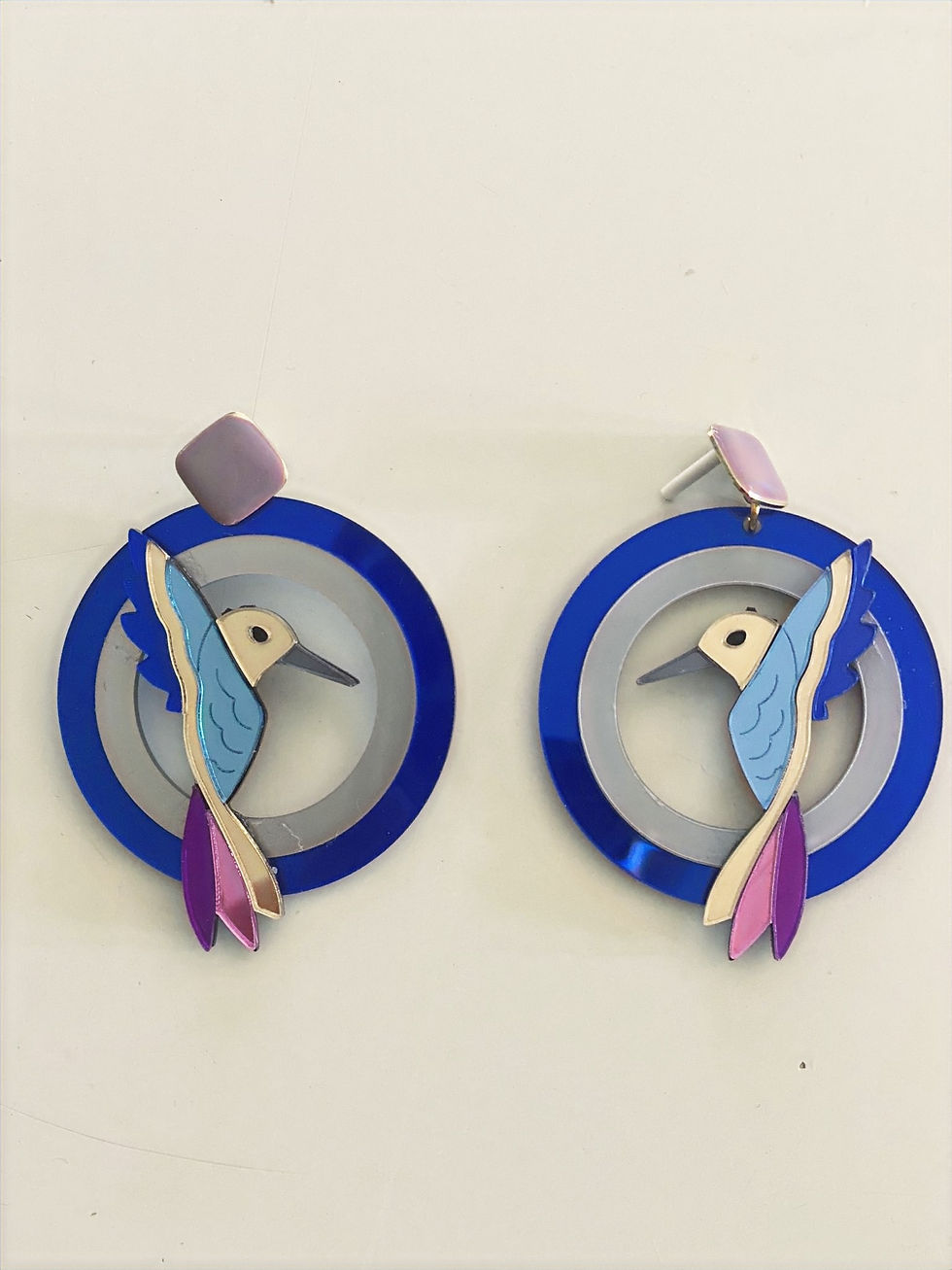 Boucles d'oreille Colibri