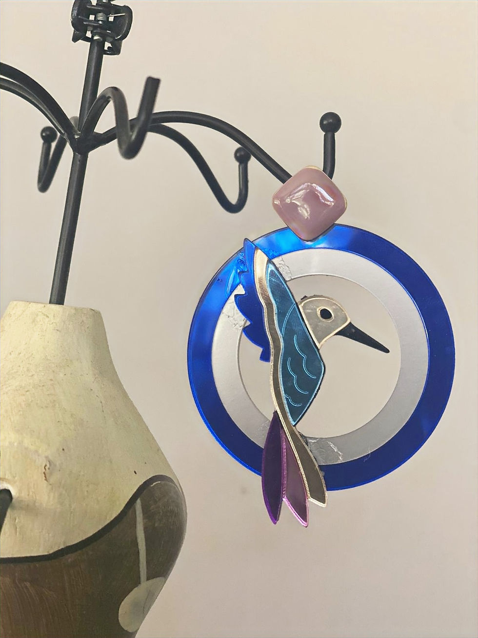 Miniatura: Boucles d'oreille Colibri
