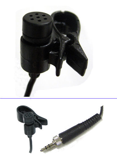 Thumbnail: AV-JEFE TCM141 Lapel Tie Clip Microphone_Black Color