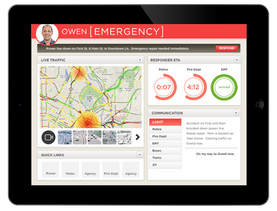 Emergency Response 911 App with Traffic for Los Angeles First Responders