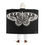 Thumbnail: Rice Paper Butterfly In Flight Sherpa Fleece Blanket Dark Mode