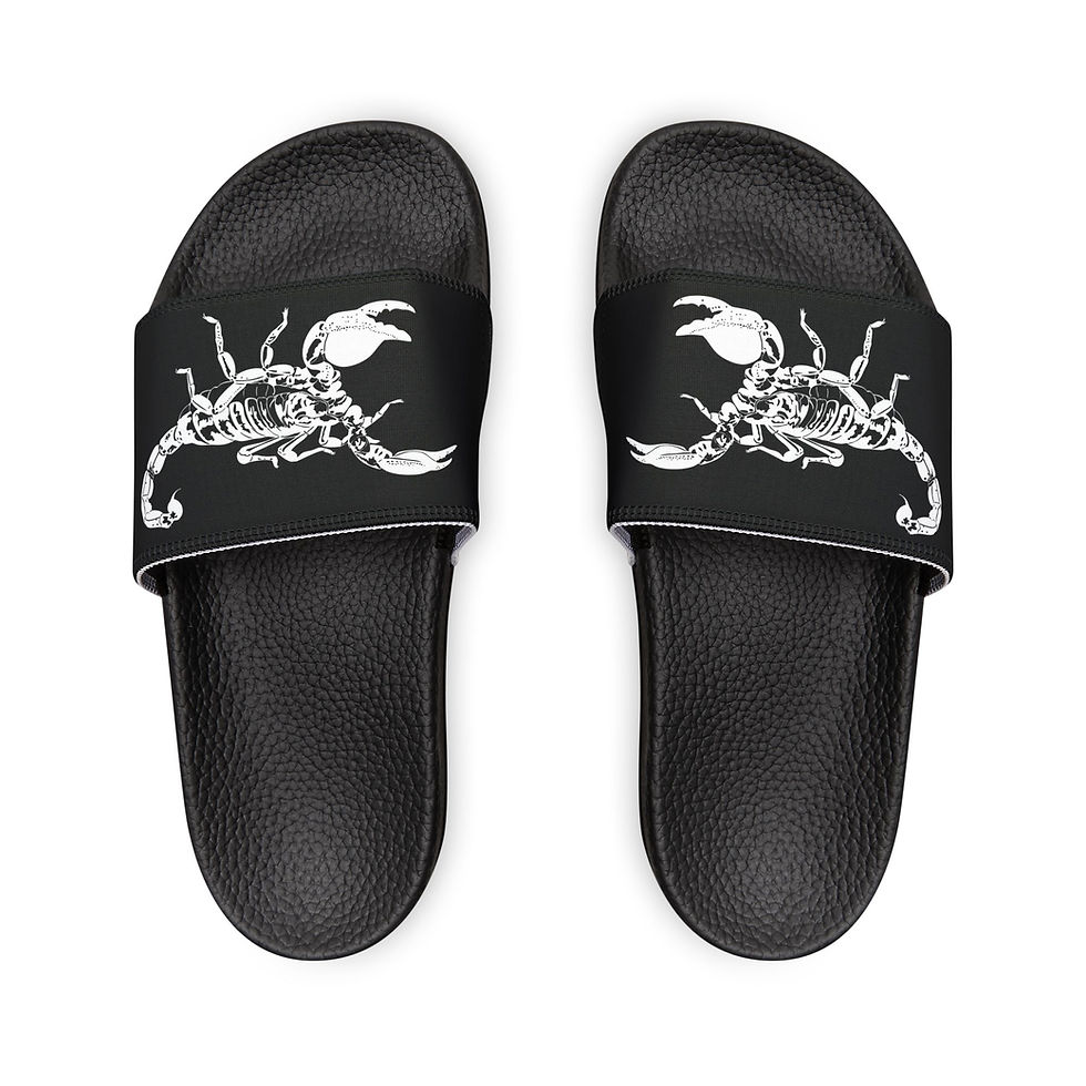 Thumbnail: Scorpion Women's Slides Dark Mode