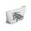 Thumbnail: Alligator Accessory Pouch White Mode & Art Mode