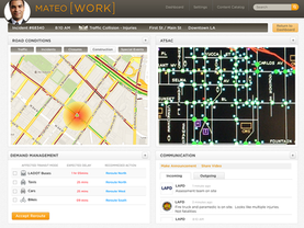 Traffic Demand Management App Using ATSAC to Reroute Traffic LA Dept Transportation