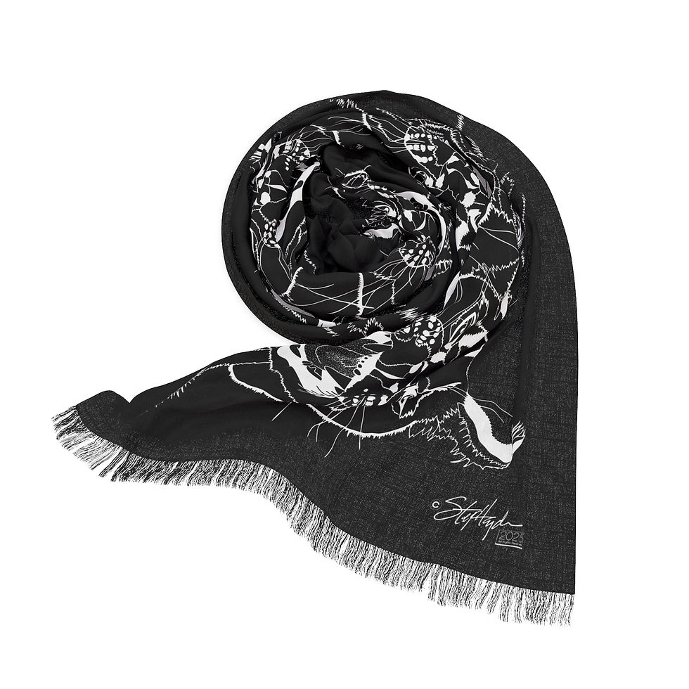 Thumbnail: Caracal Light Scarf Dark Mode