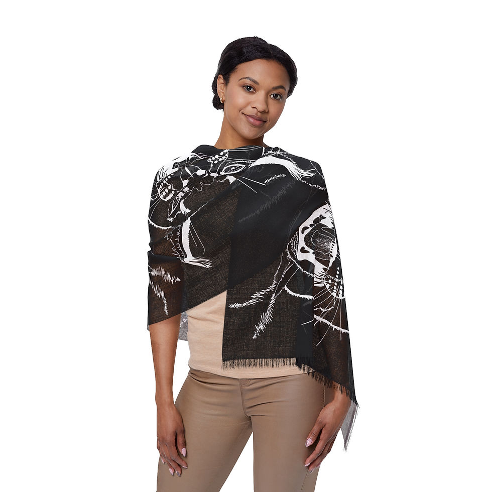 Thumbnail: Caracal Light Scarf Dark Mode
