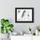 Thumbnail: "H is for Horse" Framed Horizontal Educational Poster