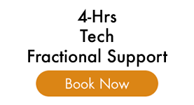 4-Hrs Tech Fractional Project Support in 30 Days