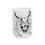 Thumbnail: Caracal Portrait (Caracal caracal) Ceramic Mug 15 oz White Mode