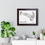Thumbnail: "S is for Snowy Owl" Framed Horizontal Educational Poster for Kids' Room