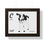 Thumbnail: "C is for Calf" Framed Horizontal Educational Poster for Kids' Room