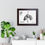 Thumbnail: "O is for Ostrich" Framed Horizontal Educational Poster for Kids' Room