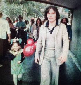 1976 - My dad & I at Disneyland