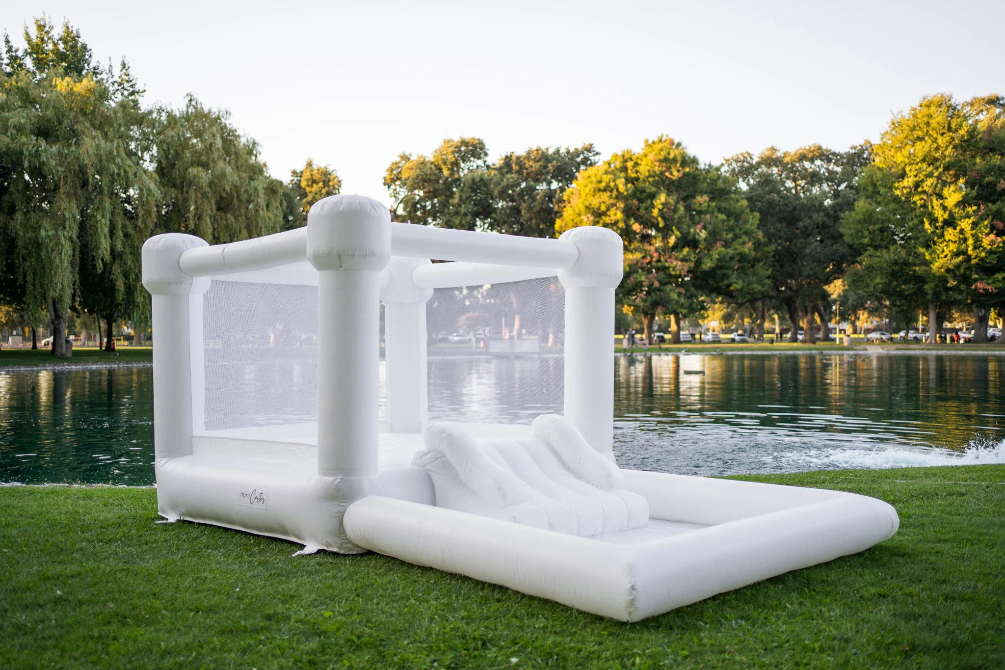 Little Bounce Company - Modern White Bounce House Rentals Raleigh
