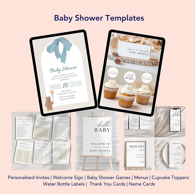 baby shower templates