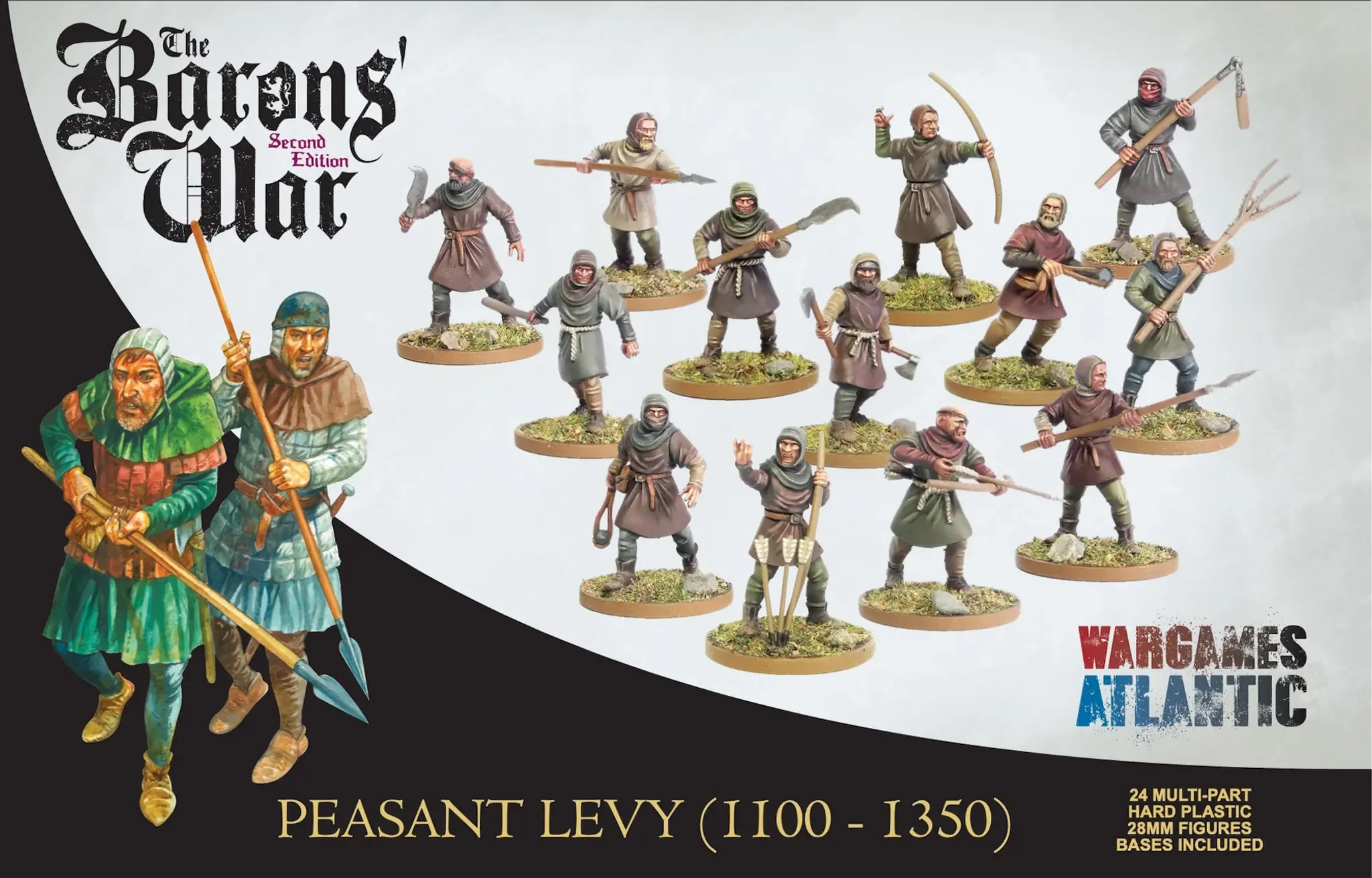 WARGAME ATLANTIC - Peasant Levy (1100-1350)