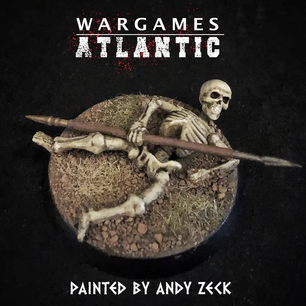 Miniature : WARGAME ATLANTIC - Skeleton Infantry