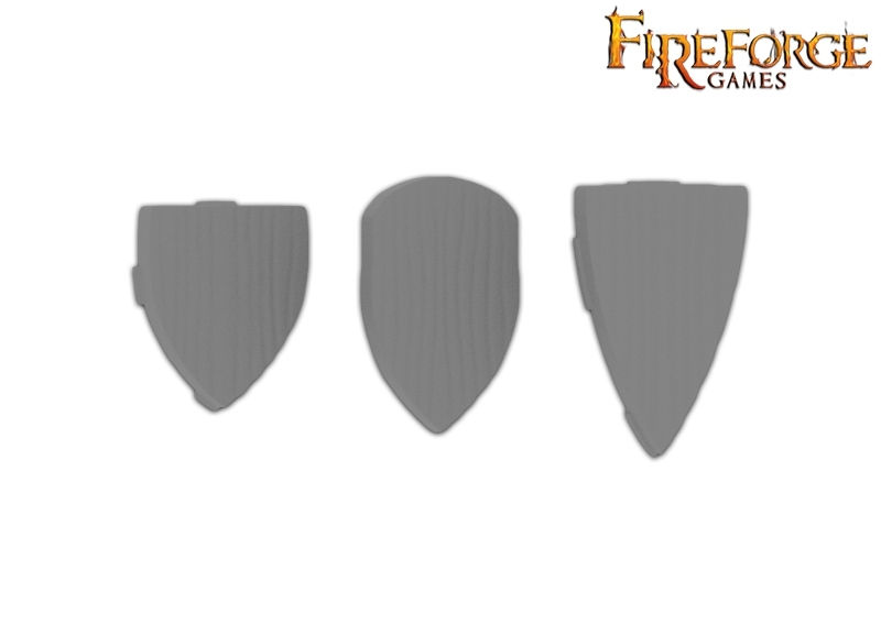 Miniature : Teutonic Knights Shields (12pcs.)