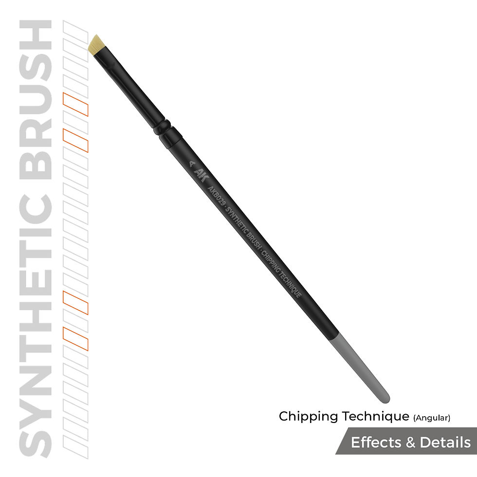 Thumbnail: CHIPPING TECHNIQUE (ANGULAR) BRUSH