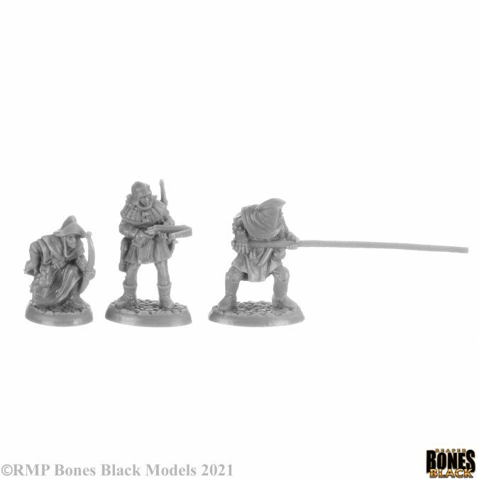 Miniature : Reaper 44149 - HENCHMEN AND HIRELINGS BOXED SET (13)
