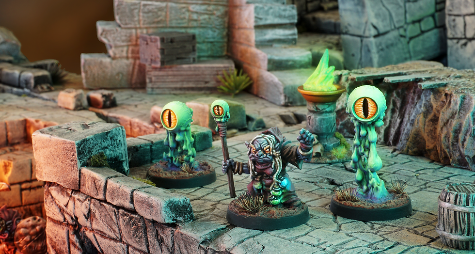 Miniature : RELIC BLADE - Voyant du clan avec les yeux d'Augaroth