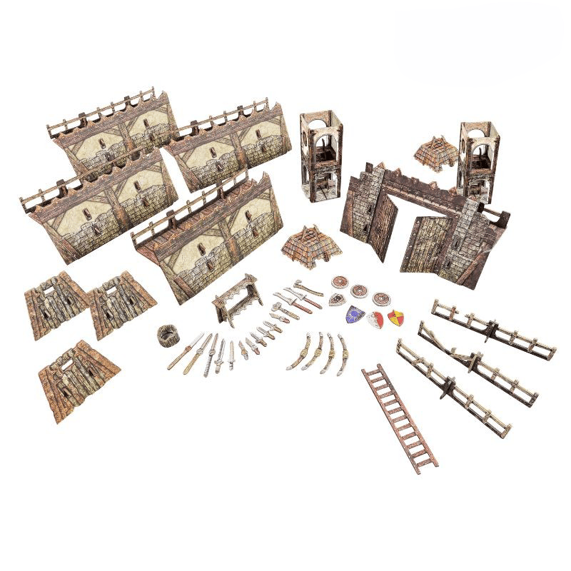 Thumbnail: Maladum – Ingonsburn Boundary Walls – Remparts Fantasy