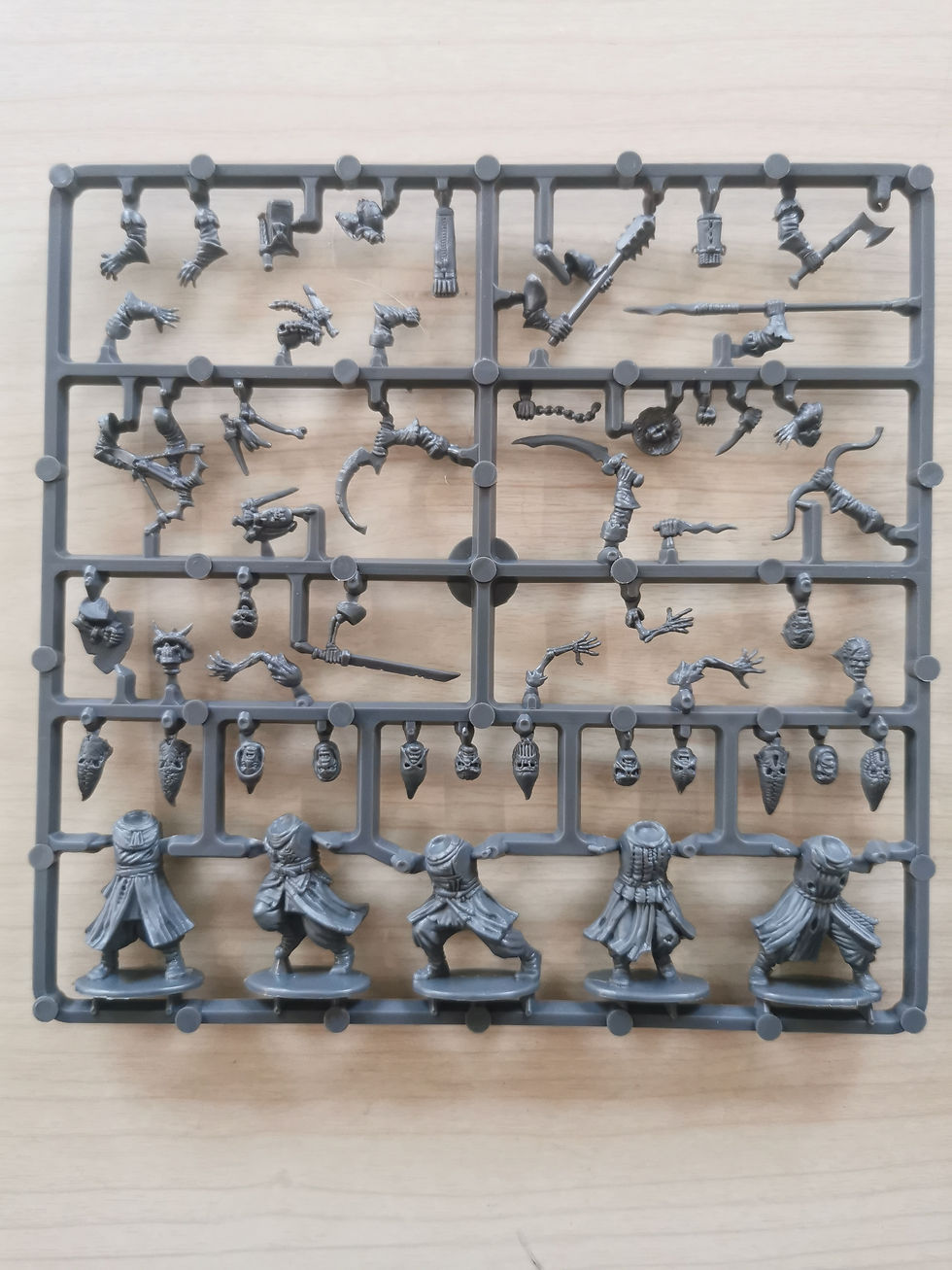 Miniature : Grappe - FROSTGRAVE CULTISTS (5) - OSPREY GAME