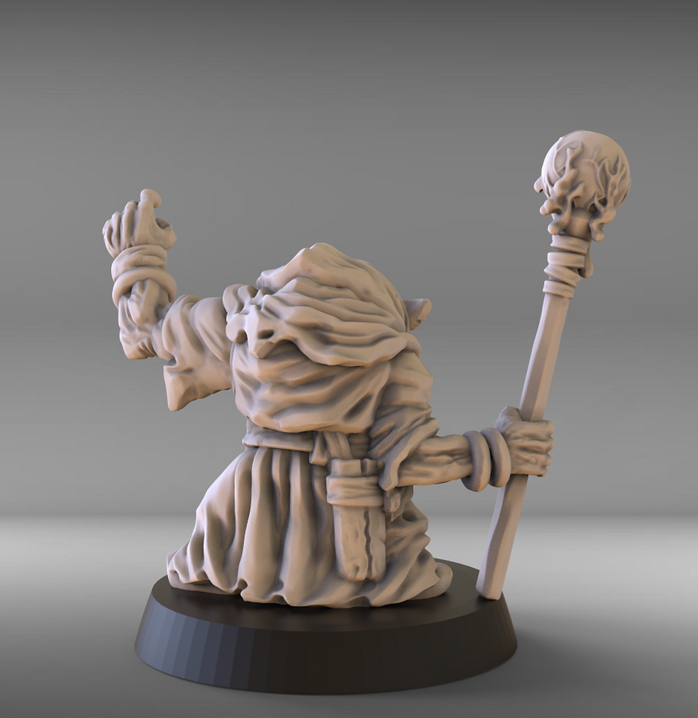 Miniature : RELIC BLADE - Voyant du clan avec les yeux d'Augaroth
