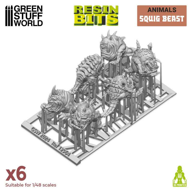 Miniature : Set imprimé en 3D - Troupeau de Squigs