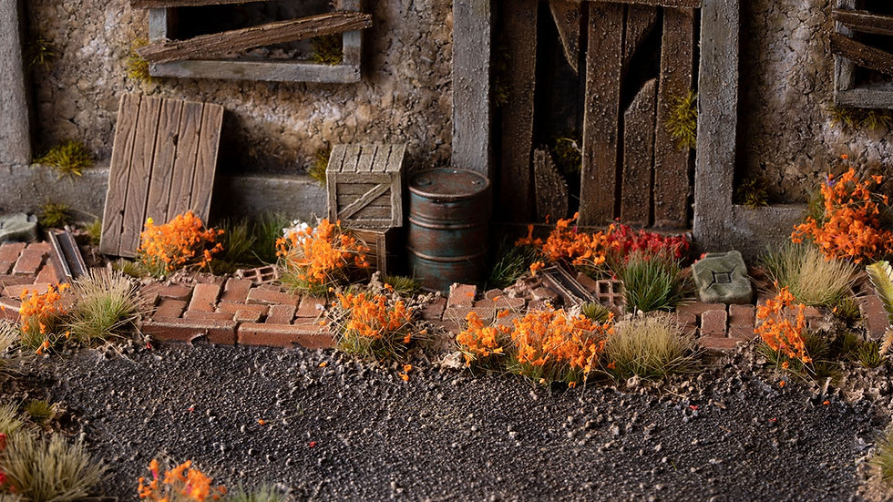 Thumbnail: GAMERS GRASS - ORANGE FLOWERS