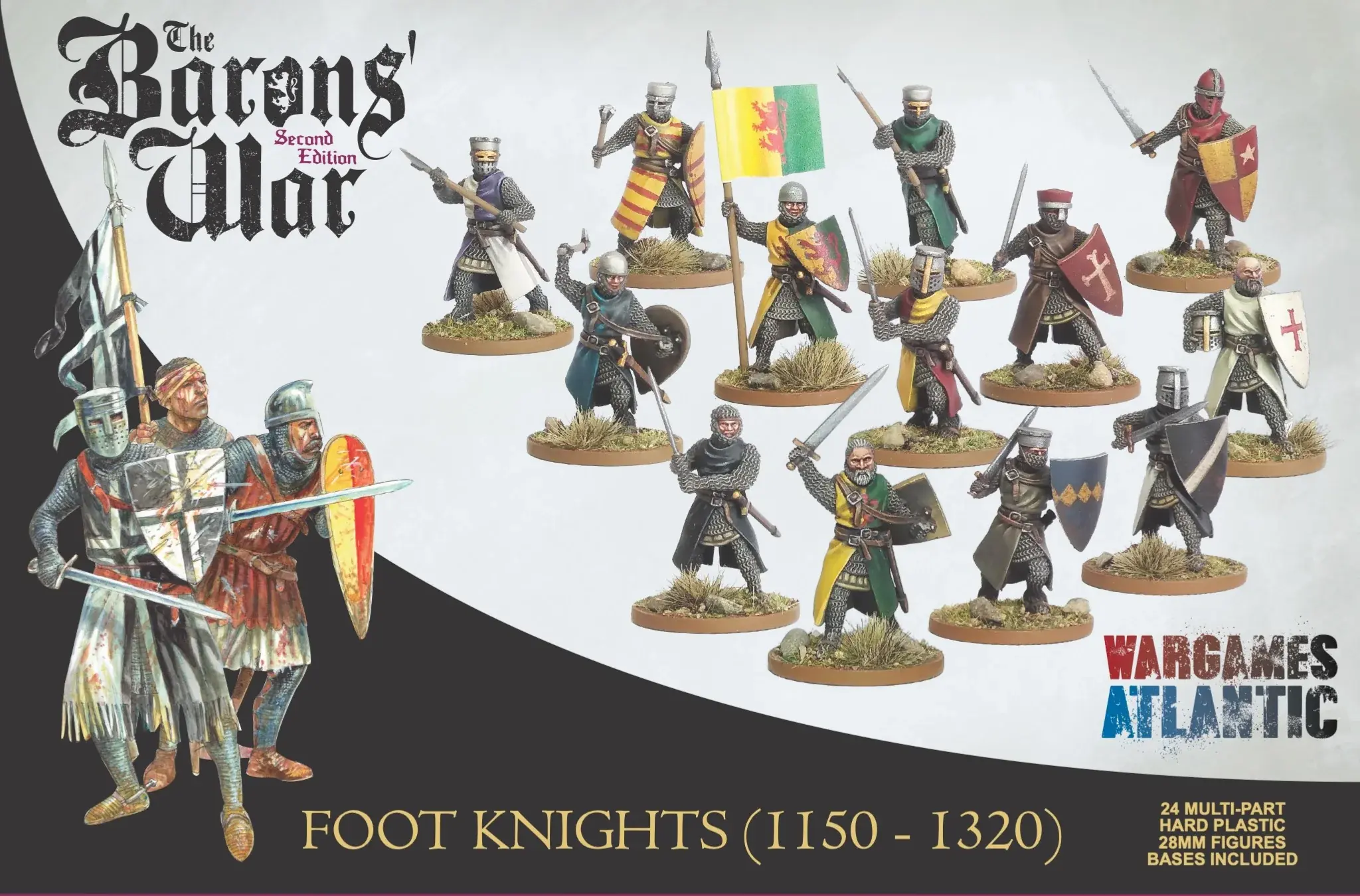 WARGAME ATLANTIC - Foot Knights (1150-1320)