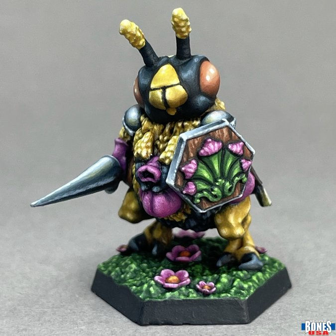 Thumbnail: Reaper 30122, HONEYTHORN KNIGHT (ON FOOT) BEEFOLK