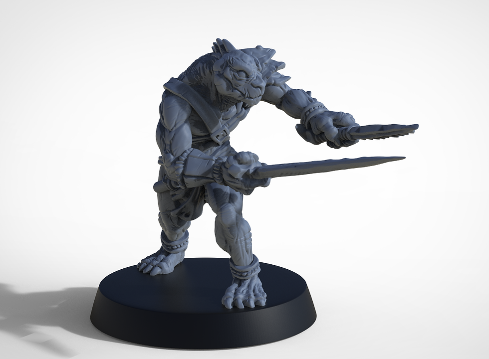 Miniature : RELIC BLADE - Assassin iguane