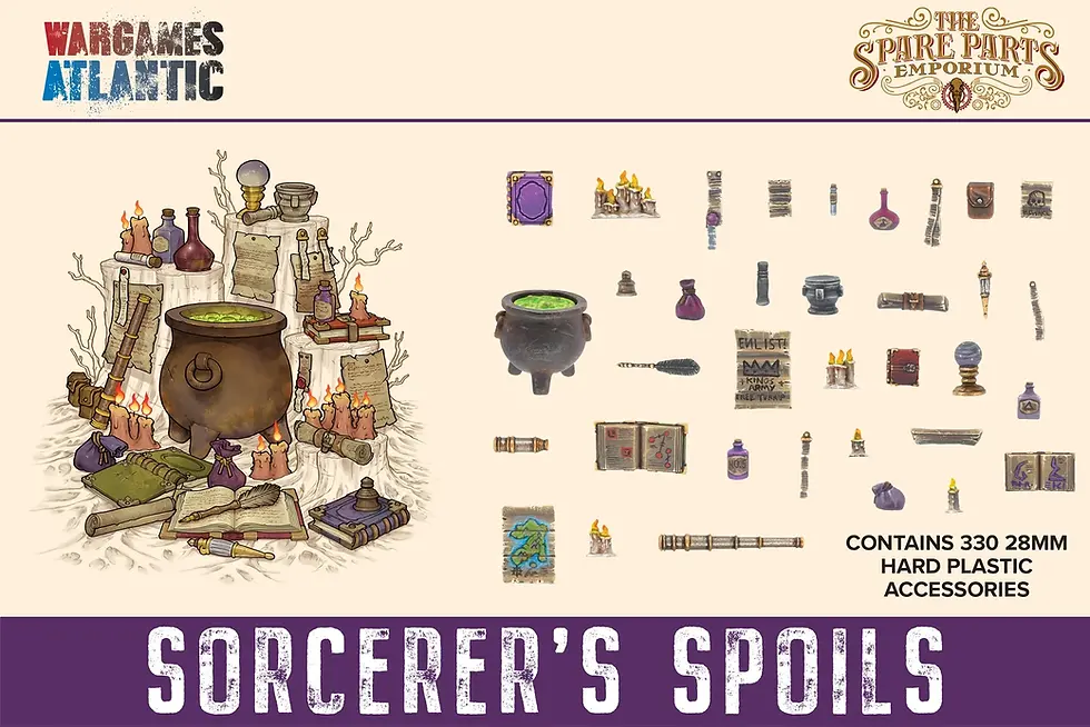Miniature : GRAPPE - WARGAME ATLANTIC - Sorcerer's Spoils