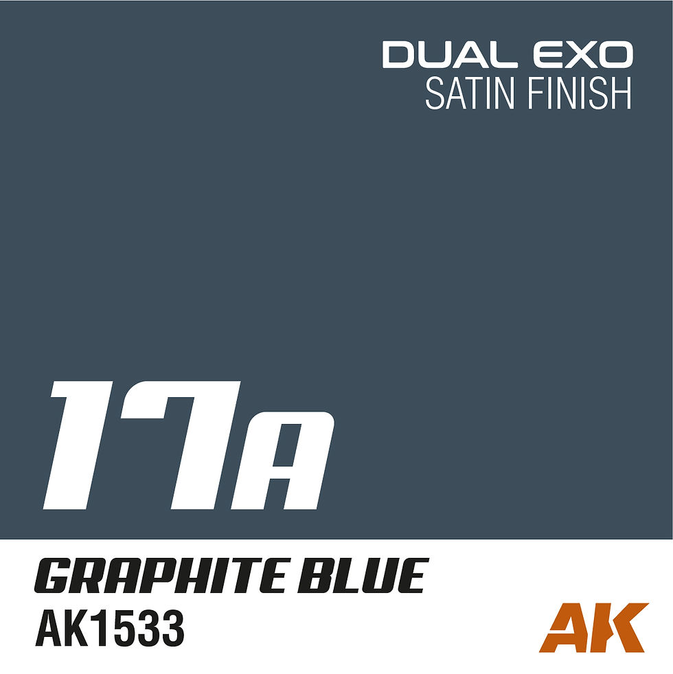 Miniature : DUAL EXO SET 17 – 17A GRAPHITE BLUE & 17B LUNAR BLUE