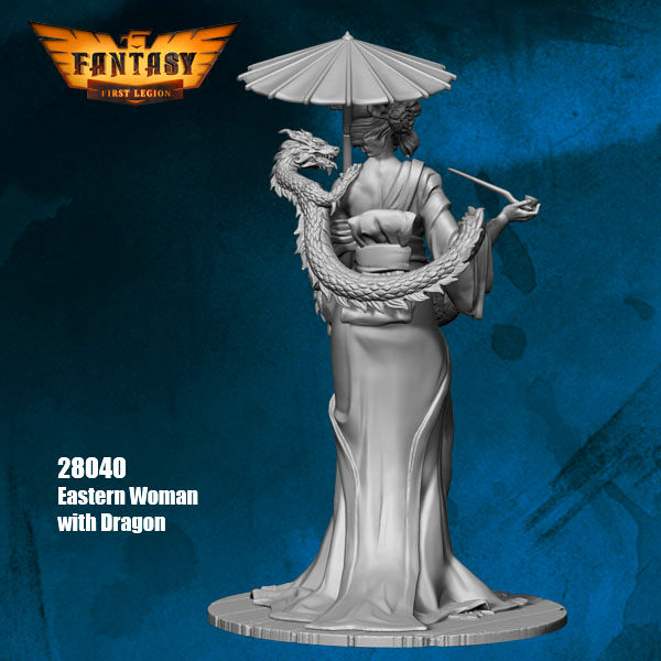 Thumbnail: Eastern Woman with Dragon