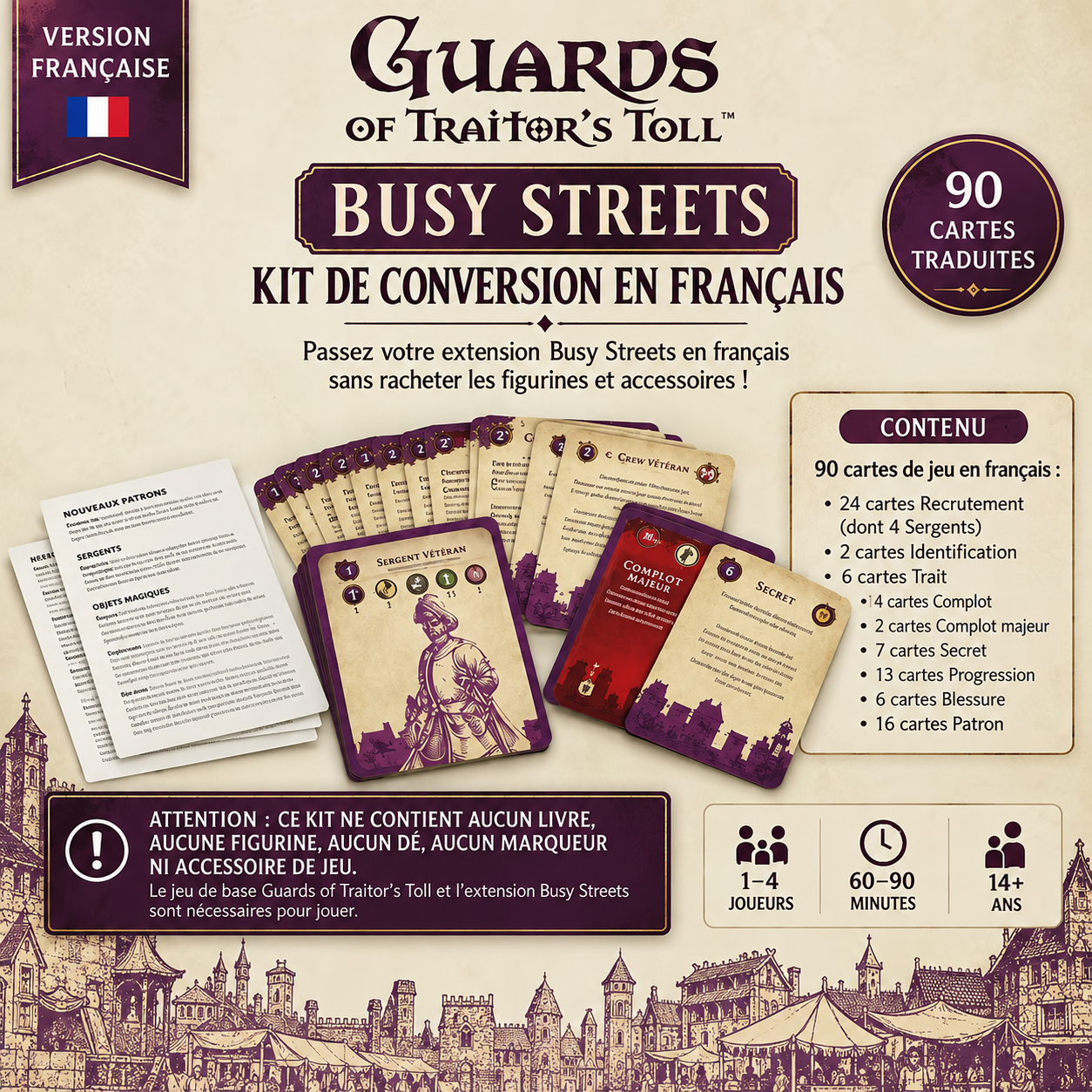 Guards of Traitor’s Toll – Busy Streets – Pack VF sans figurines