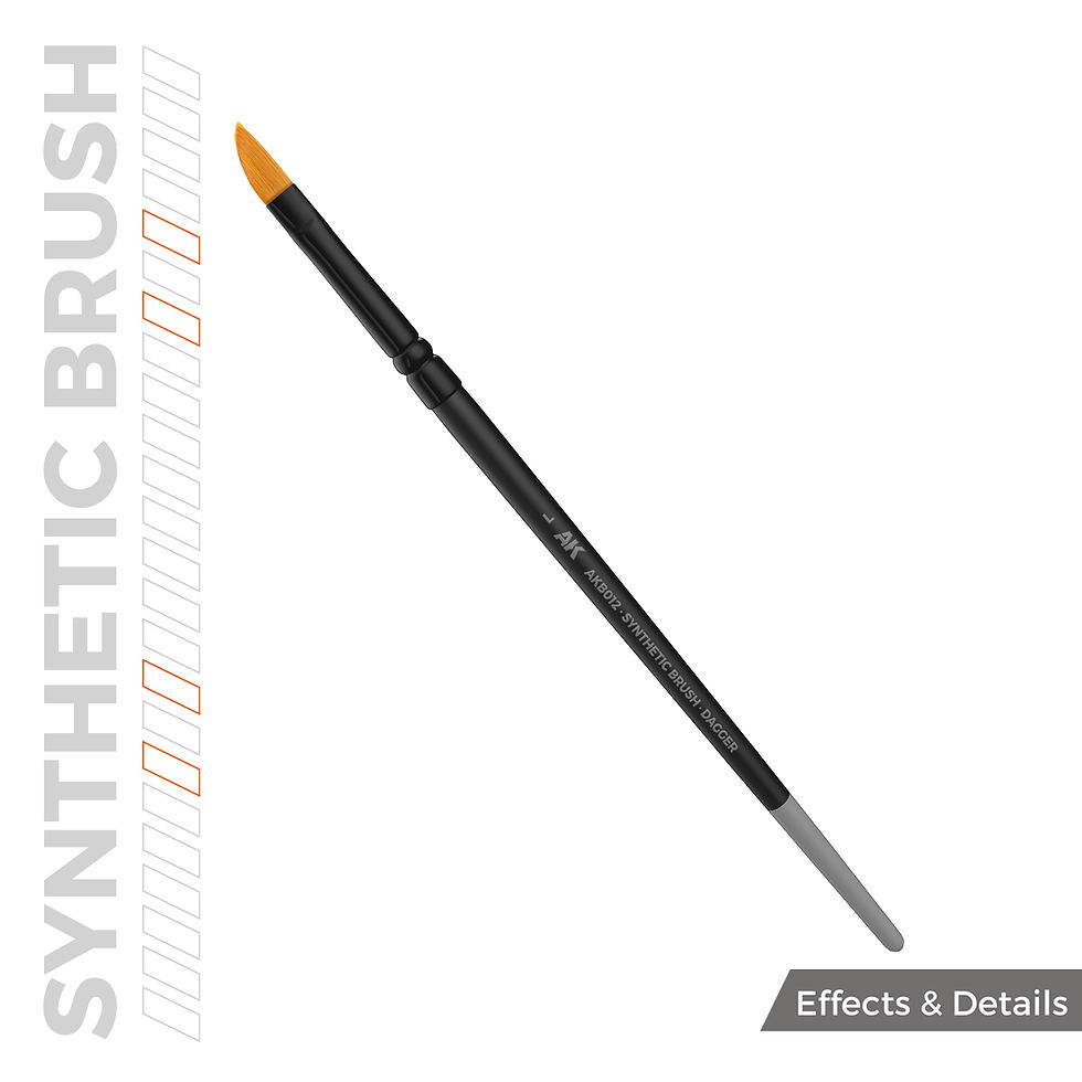 Thumbnail: AK SYNTHETIC BRUSH – DAGGER L