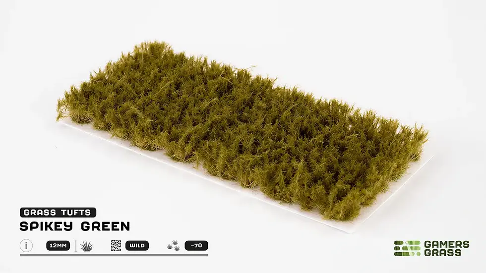 Miniature : GAMER GRASS - Spikey Green (12mm)