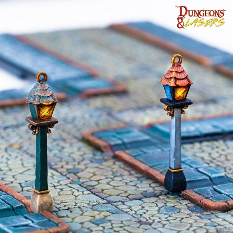 Miniature : Dungeons & lasers - City Streets