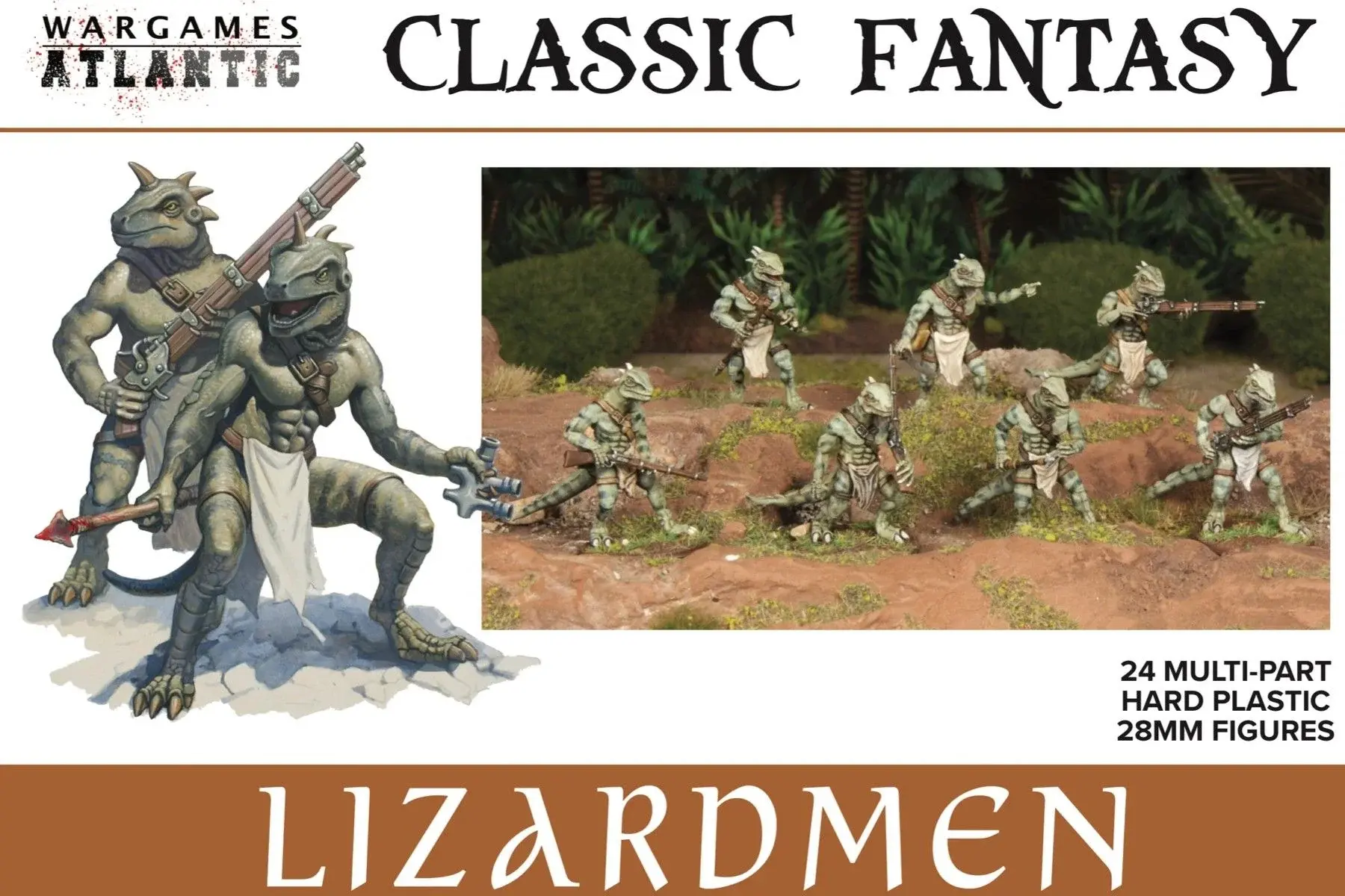 HOMMES LEZARD - WARGAMES ATLANTIC