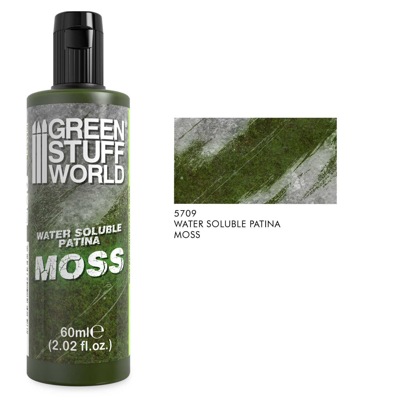 Patine Soluble à l'Eau Moss 60 ml – Green Stuff World