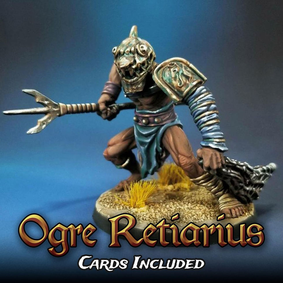 Miniature : Relic Blade - Ogre Rétiaire