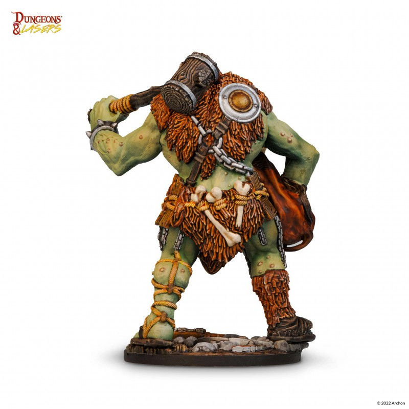 Miniature : DUNGEONS & LASERS - FIGURINE - YAHAZZAL THE HUNGRY TROLL