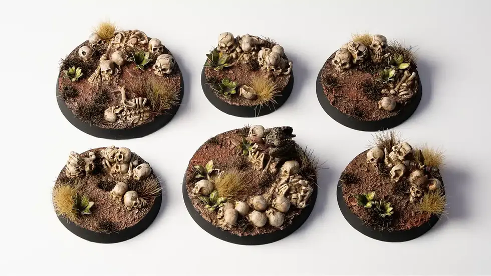 Thumbnail: GAMER GRASS - Basing Bits – Skulls & Bones