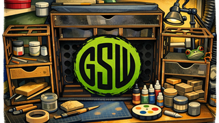 Compte rendu de l'assemblage de la station de peinture Green Stuff World.