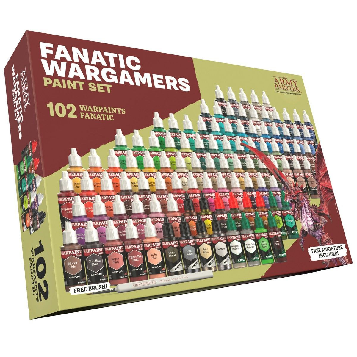 ARMY PAINTER - WARPAINTS FANATIC WARGAMERS PAINT SET