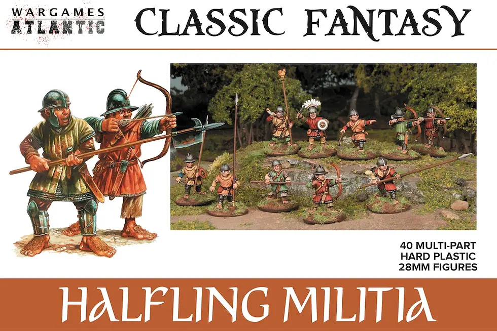 Thumbnail: GRAPPE - WARGAME ATLANTIC - Halfing Militia (5)