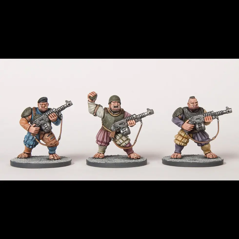 Miniature : Grappe - WARGAME ATLANTIC - Landsknecht Ogres (3)